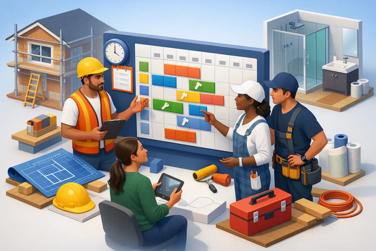 How to Schedule Renovation Trades Right