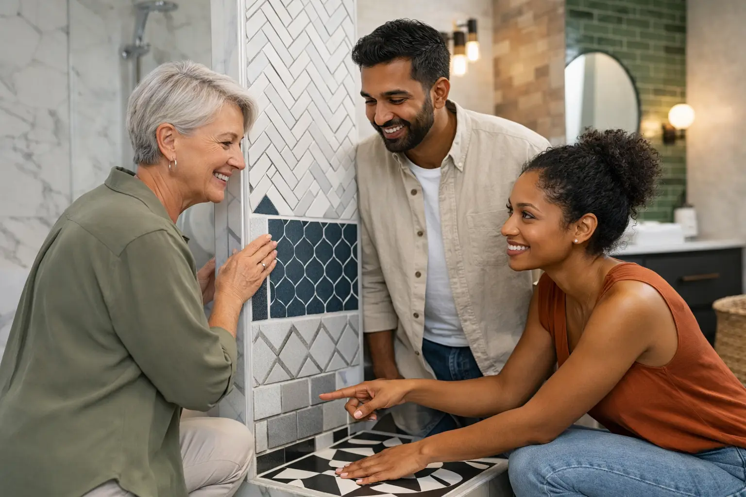 12 Best Bathroom Tile Patterns for Lasting Style