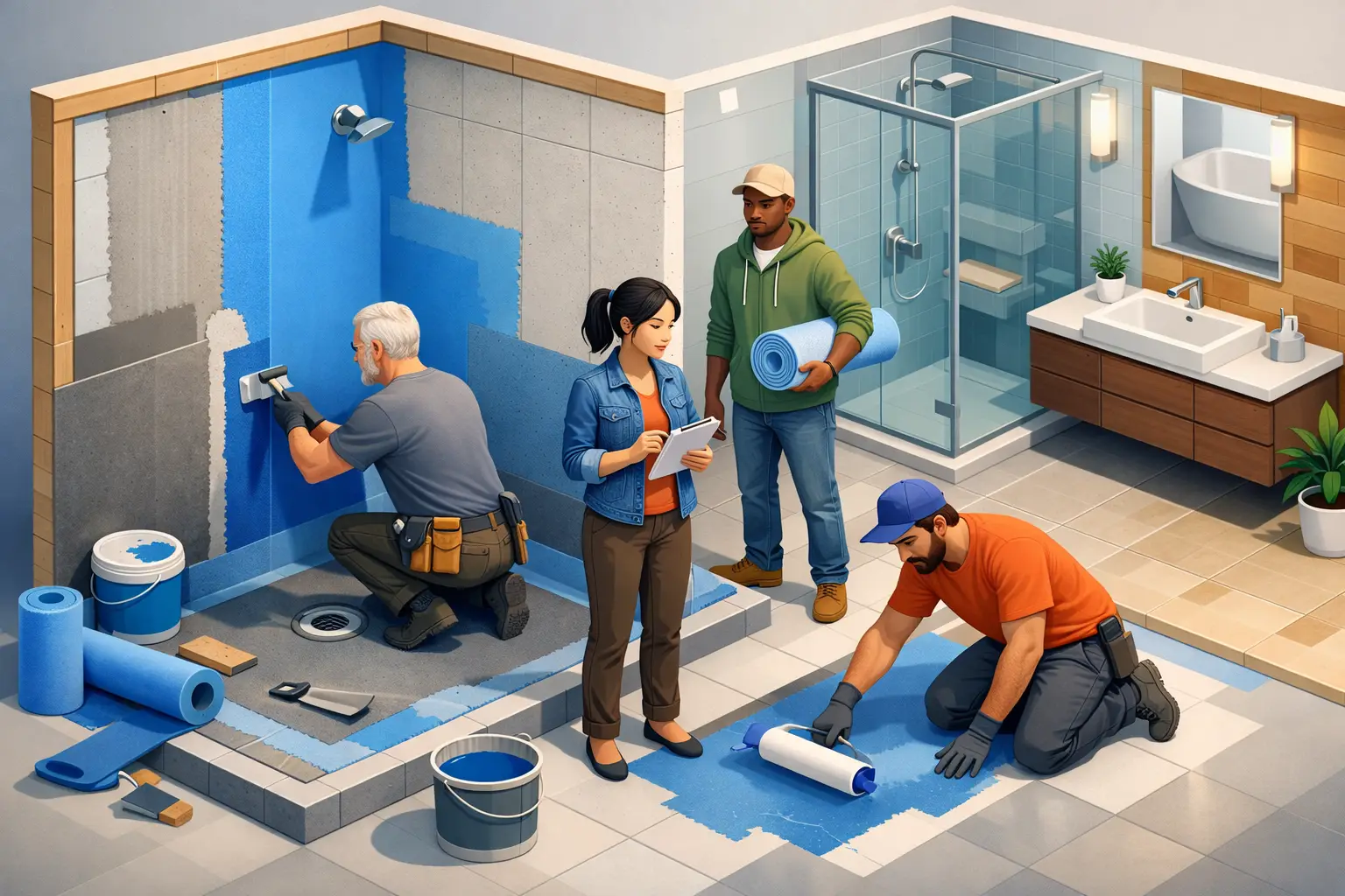 Bathroom Waterproofing System Guide for Remodels