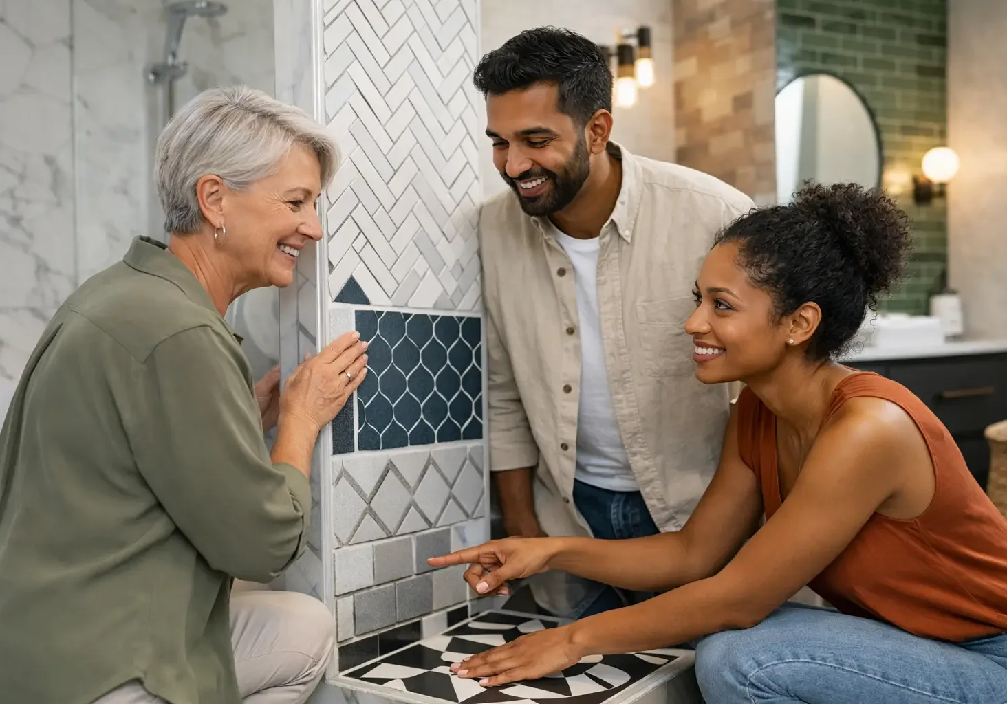 12 Best Bathroom Tile Patterns for Lasting Style