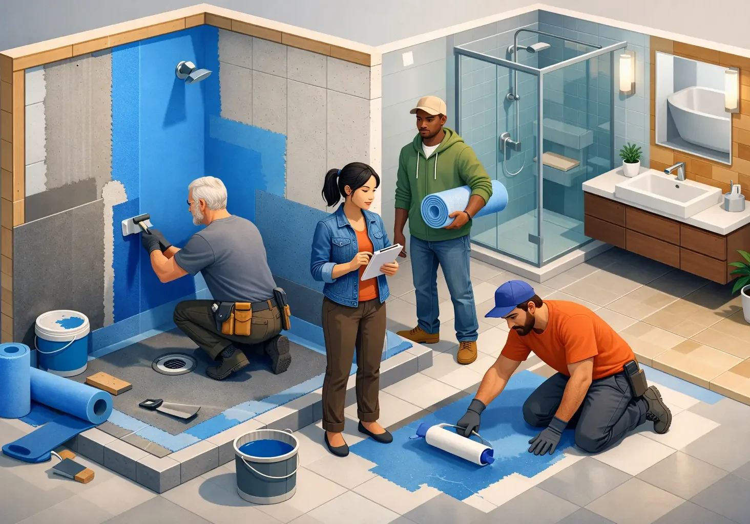 Bathroom Waterproofing System Guide for Remodels