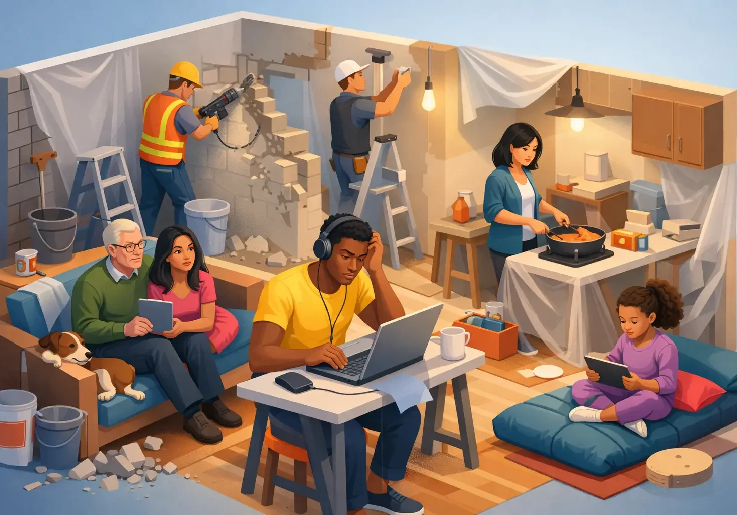 Can You Live Through Renovation? Know Before You Stay