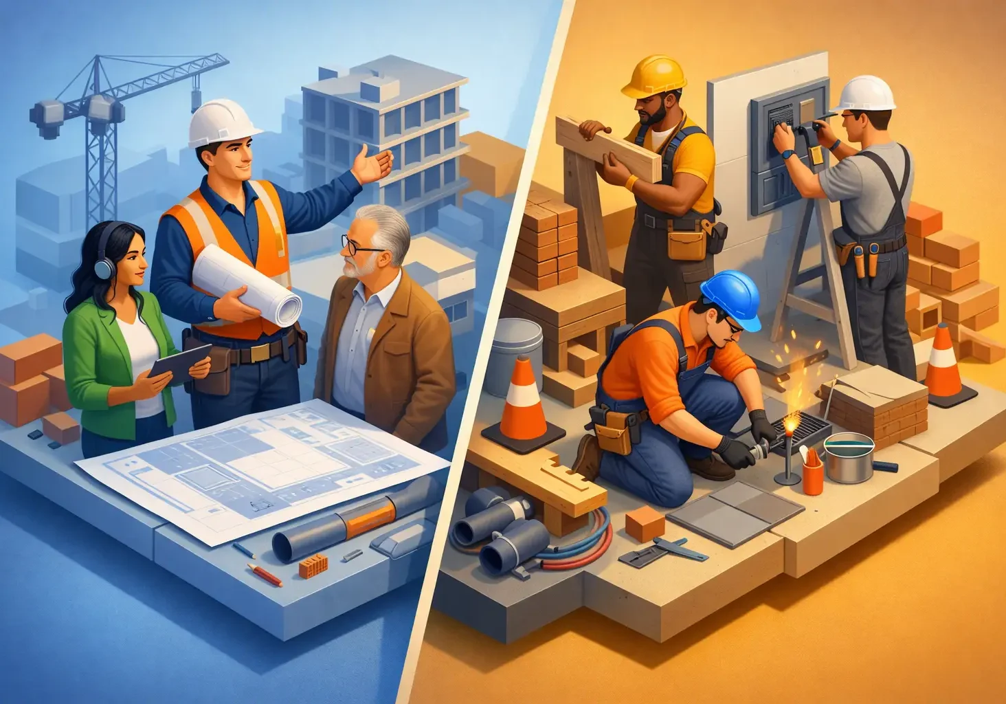General Contractor vs Subcontractors